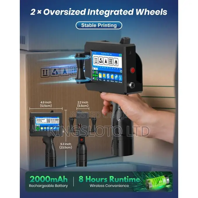 Portable Handheld Inkjet Printer
