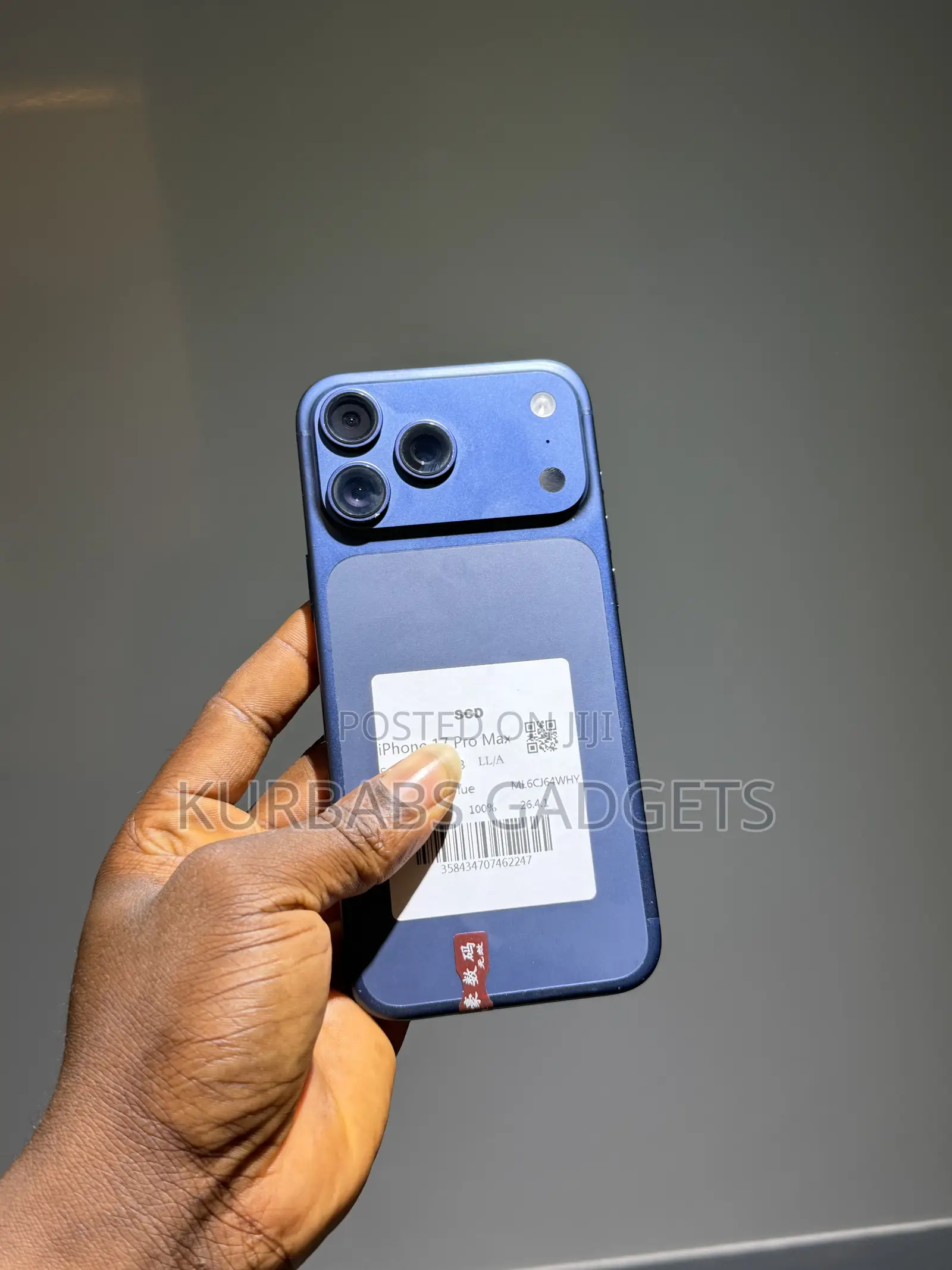 Apple iPhone 17 Pro Max 256 GB Blue