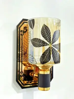 Acrylic Wall Lamp, Elegant Floral Design