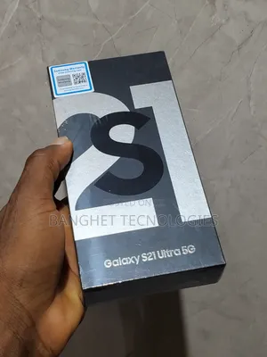 New Samsung Galaxy S21 Ultra 5G 256 GB Black