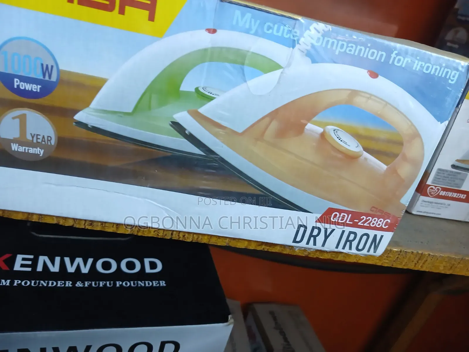 Qasa Dry Iron