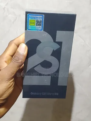 New Samsung Galaxy S21 Ultra 5G 128 GB Silver