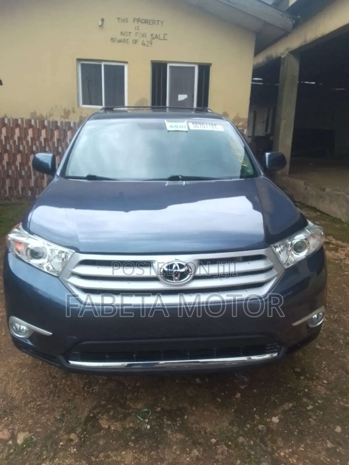 Toyota Highlander 2013 Blue