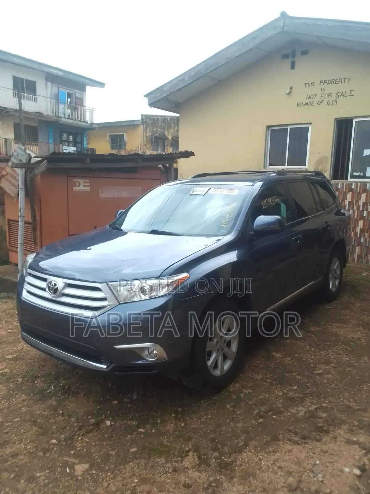 Toyota Highlander 2013 Blue