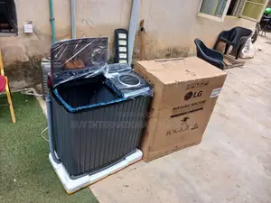 LG 8KG TwinTub Manual Washing Machine P80R3AGNC With Separate Spin Tub