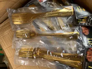 Quality Golden Spoon and Fork6pcs