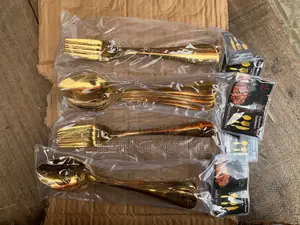 Quality Golden Spoon and Fork6pcs