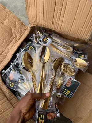 Quality Golden Spoon and Fork6pcs