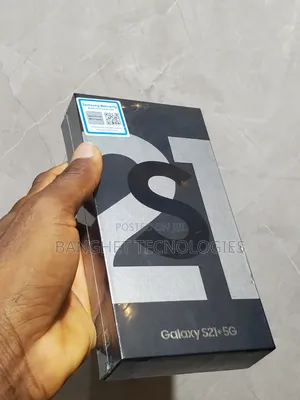 New Samsung Galaxy S21+ 5G 256 GB Black