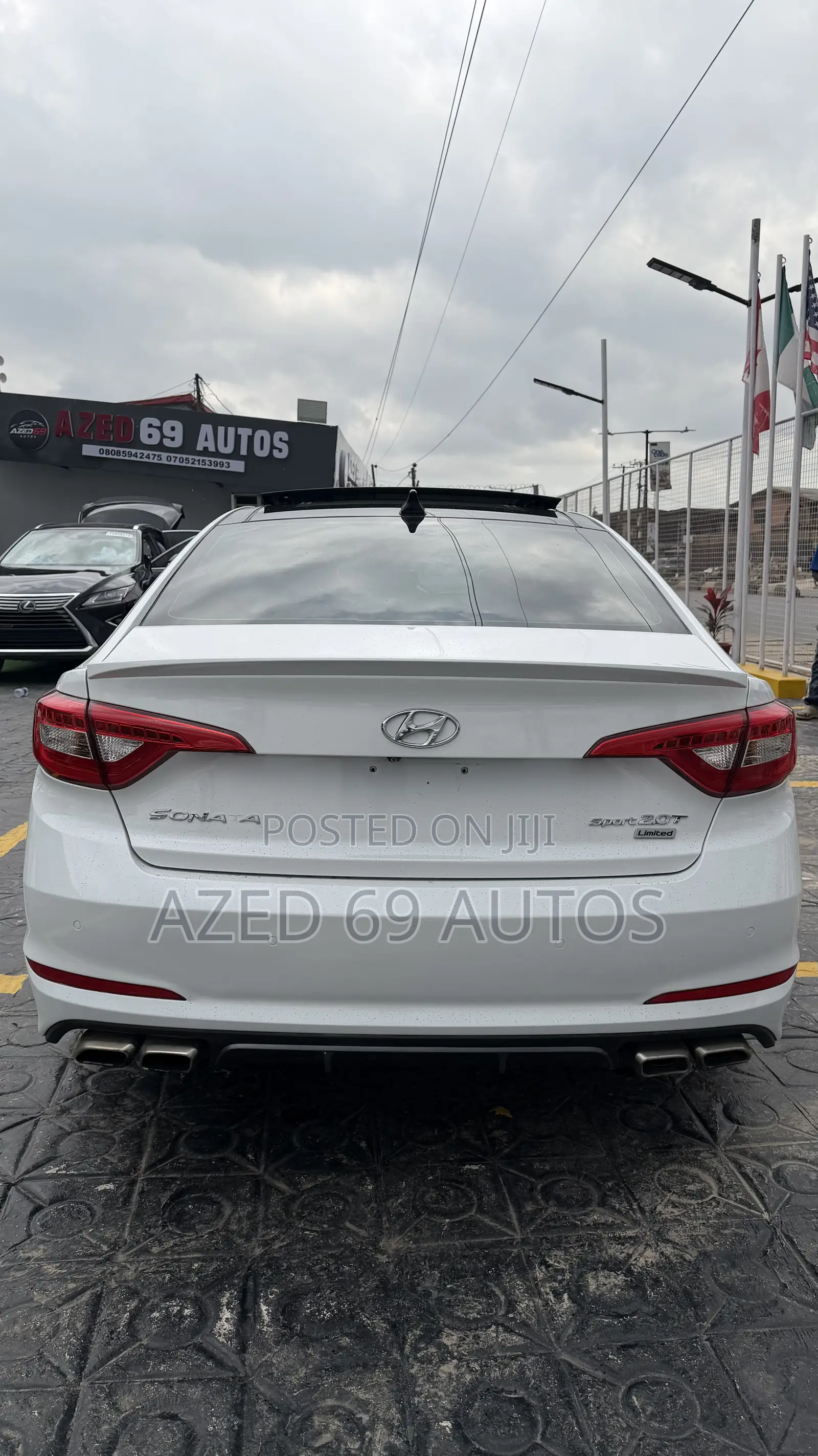 Hyundai Sonata 2015 White