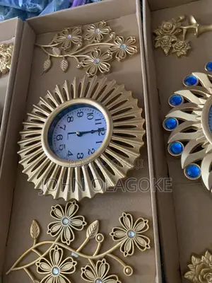 Fancy Wall Clock 3 in 1 Luxury