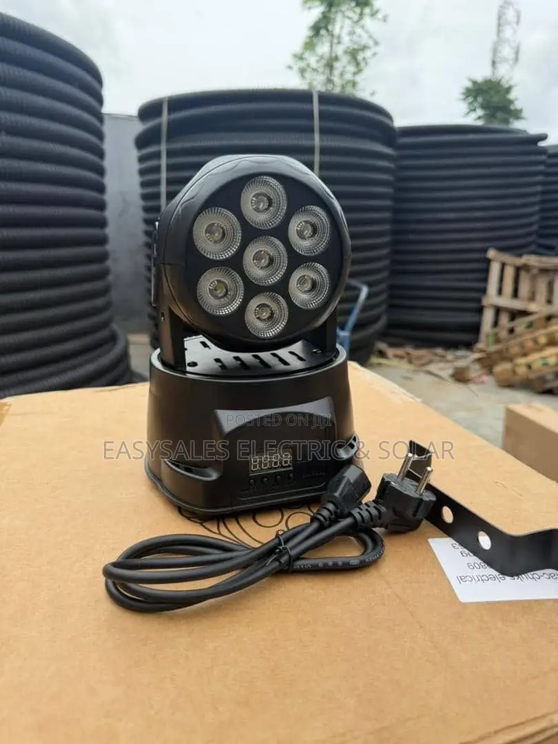 Mini LED Wash7x12W RGBW Moving Head