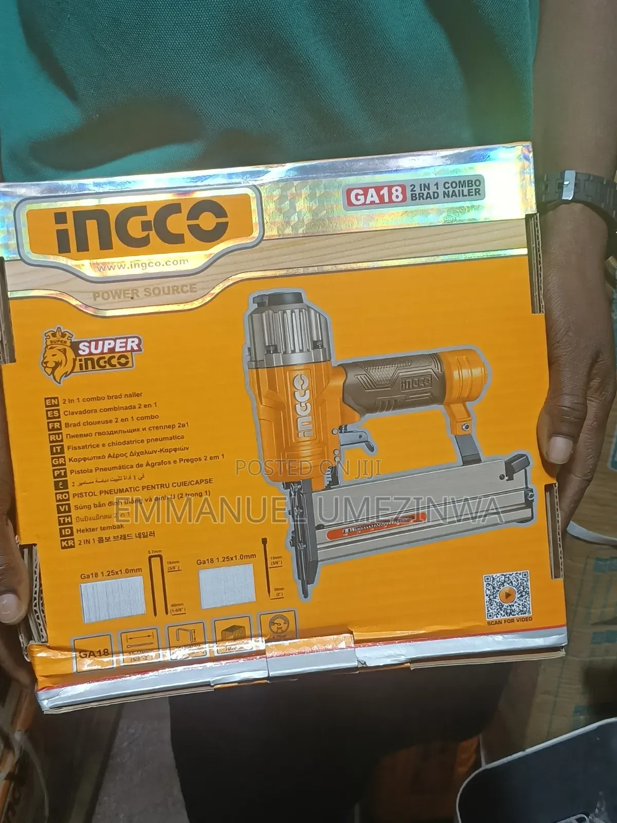 Ingco Nail Gun