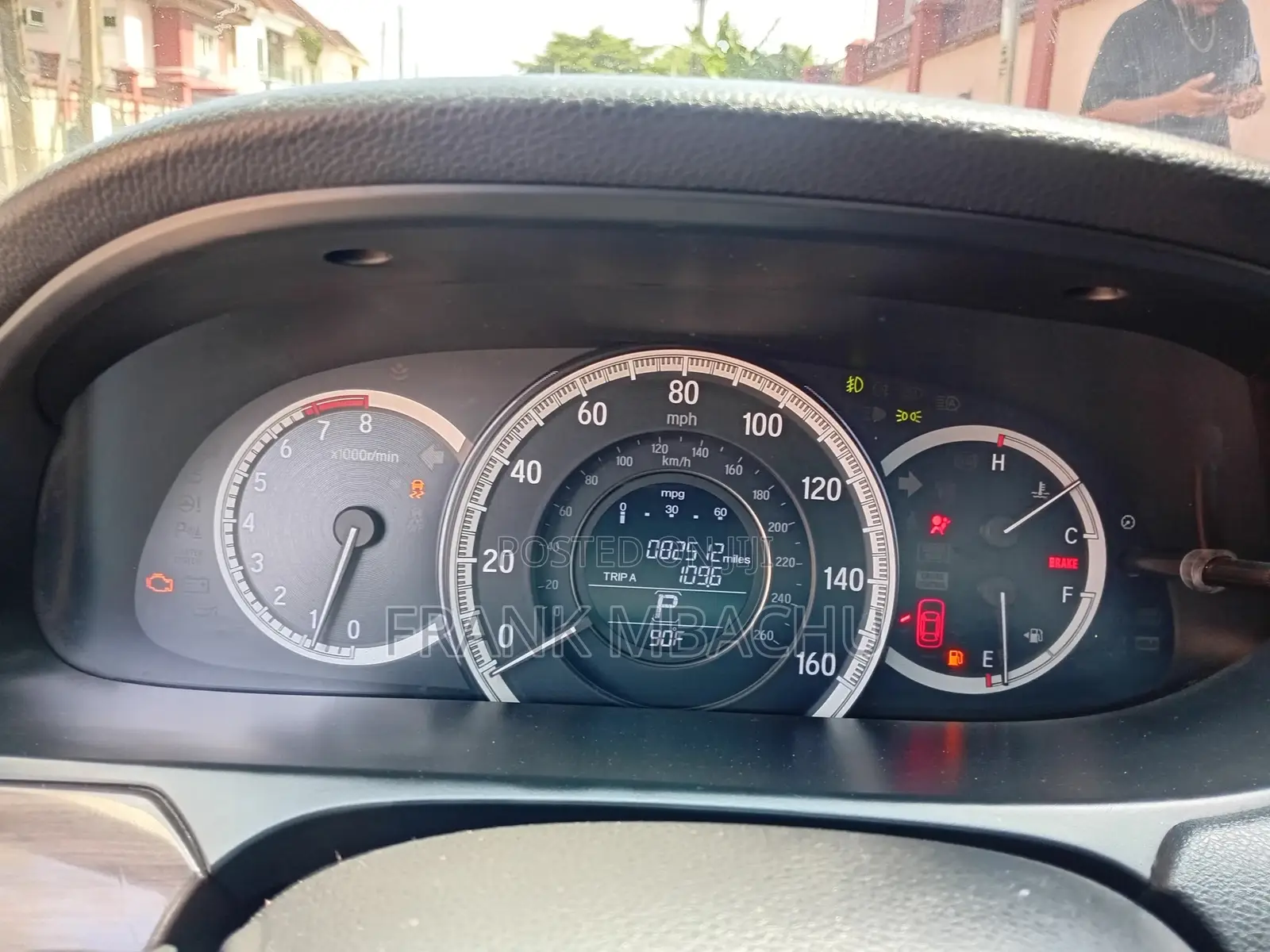 Honda Accord 2016 Silver