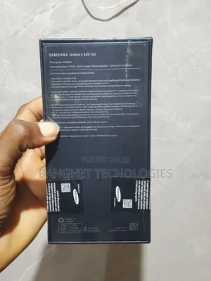 New Samsung Galaxy S20 128 GB Black