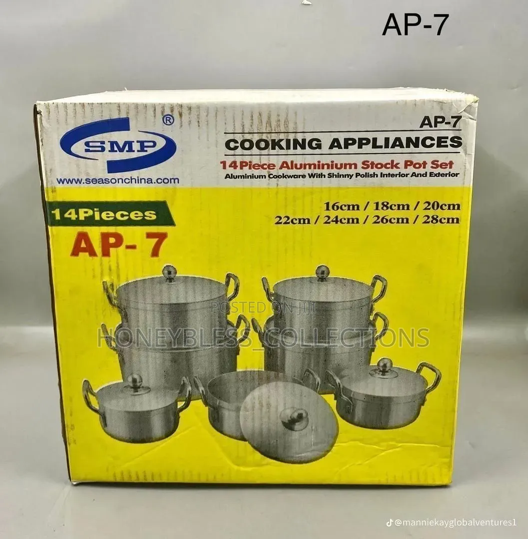 SMP 7pieces Aluminum Pot