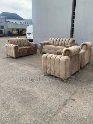 Top Quality 7 Seaters Full Padded Luxury Upholstery Sofa