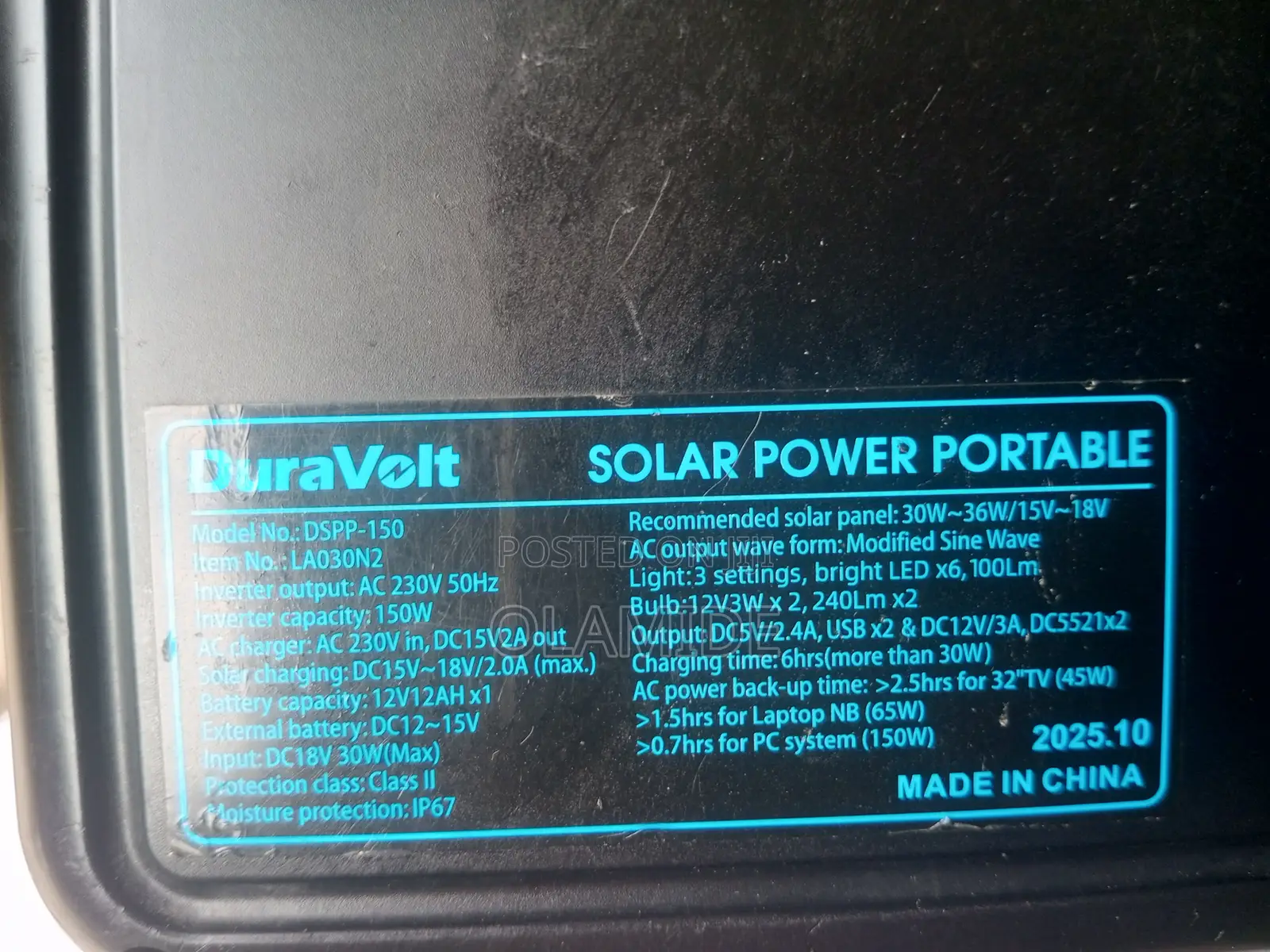 Duravolt Mobile Generator