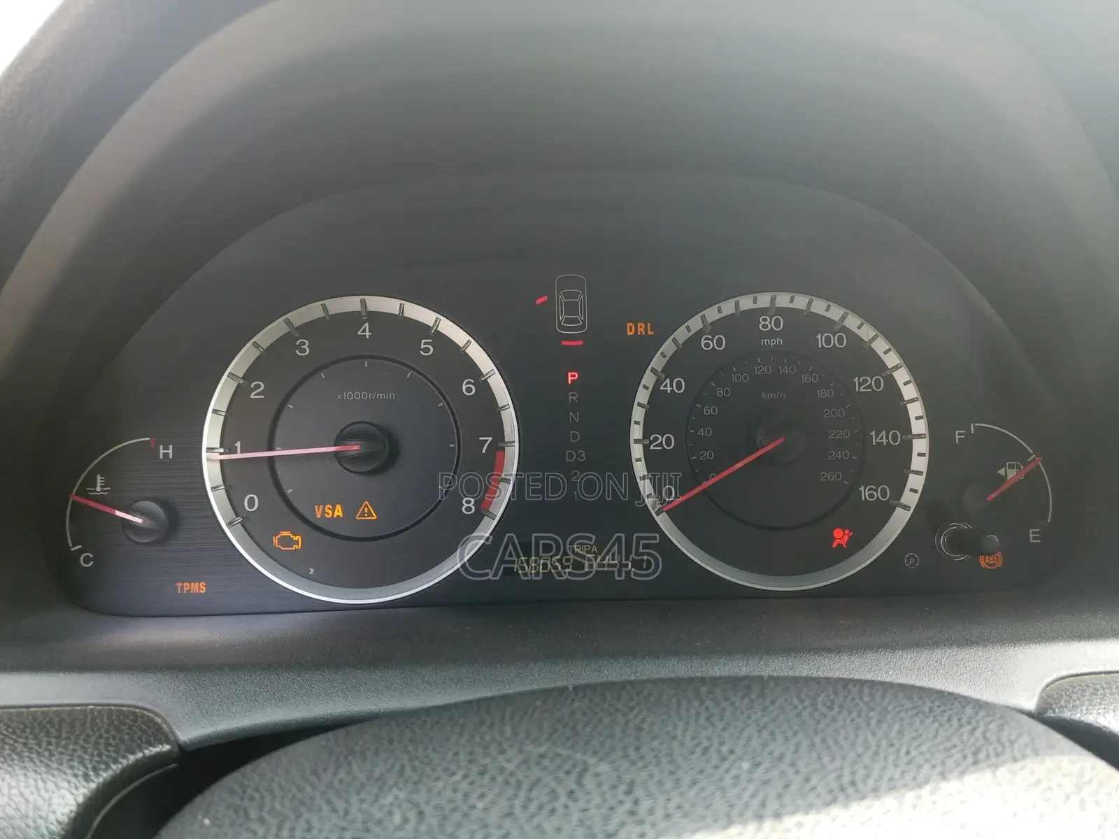 Honda Accord 2009 Black