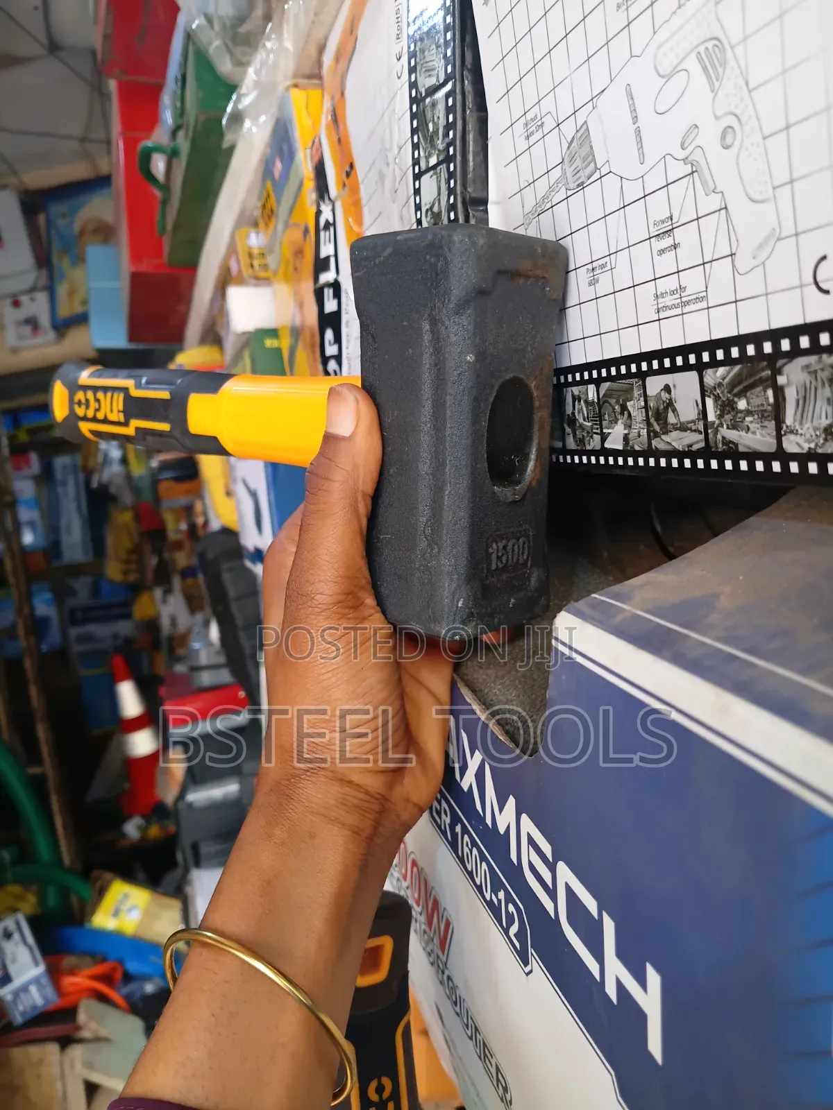 INGCO 1500g Sledge Hammer – Heavy-Duty Hammer