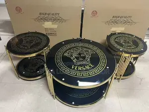 Premium Luxury Versace Style Nested Centre Table Set
