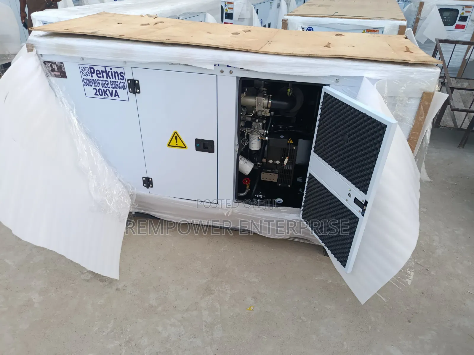 Perkins Soundproof Generator 20kva