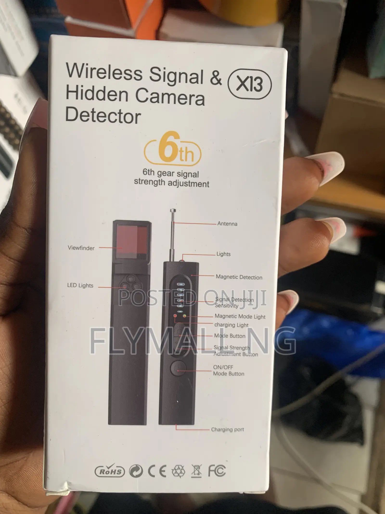 X13 Wireless Signal Hidden Camera Detector