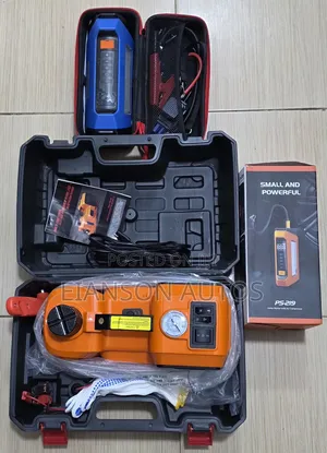 Car Pump and Car Starter With Powerbank