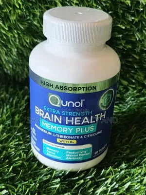 Qunol Extra Strength Brain Health Memory Plus -60tablets