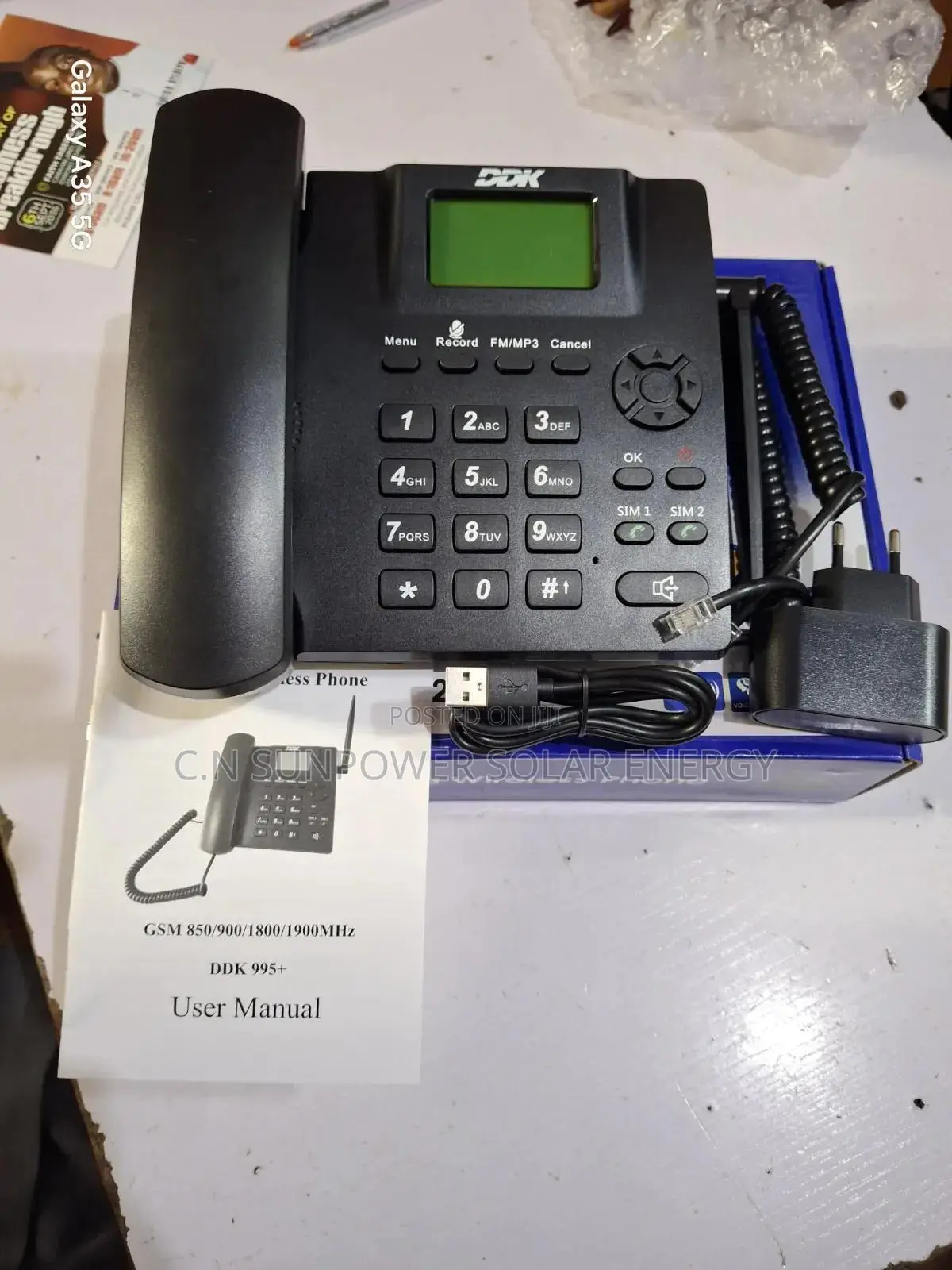 DDK 995+ Dual Sim GSM Fixed Wireless Phone