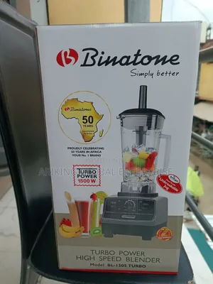 Binatone High-Speed Food Blender – 1500W Turbo Power