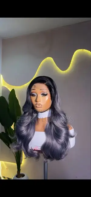 Full Frontal Bouncy Futura Hair Blend Wig