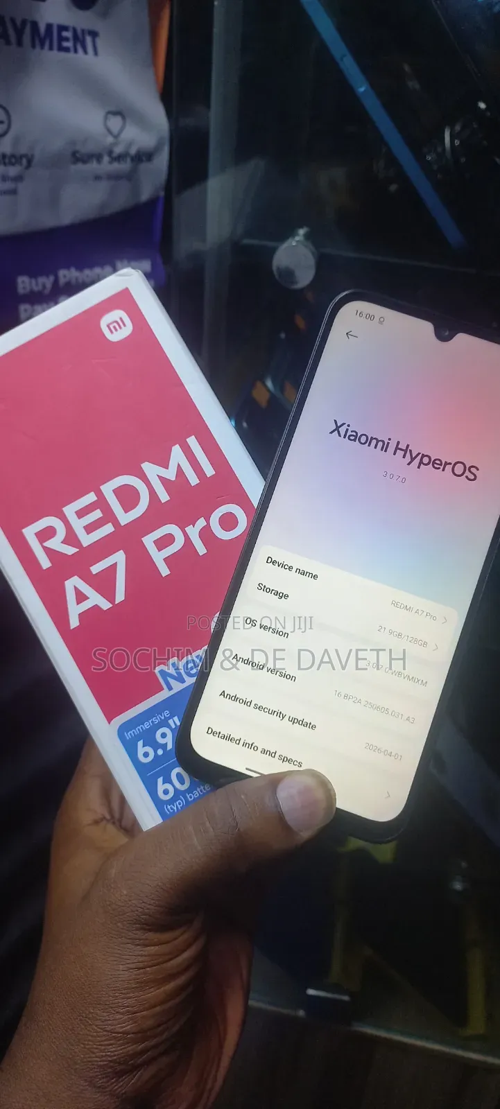 Xiaomi Redmi A7 Pro 128 GB Black