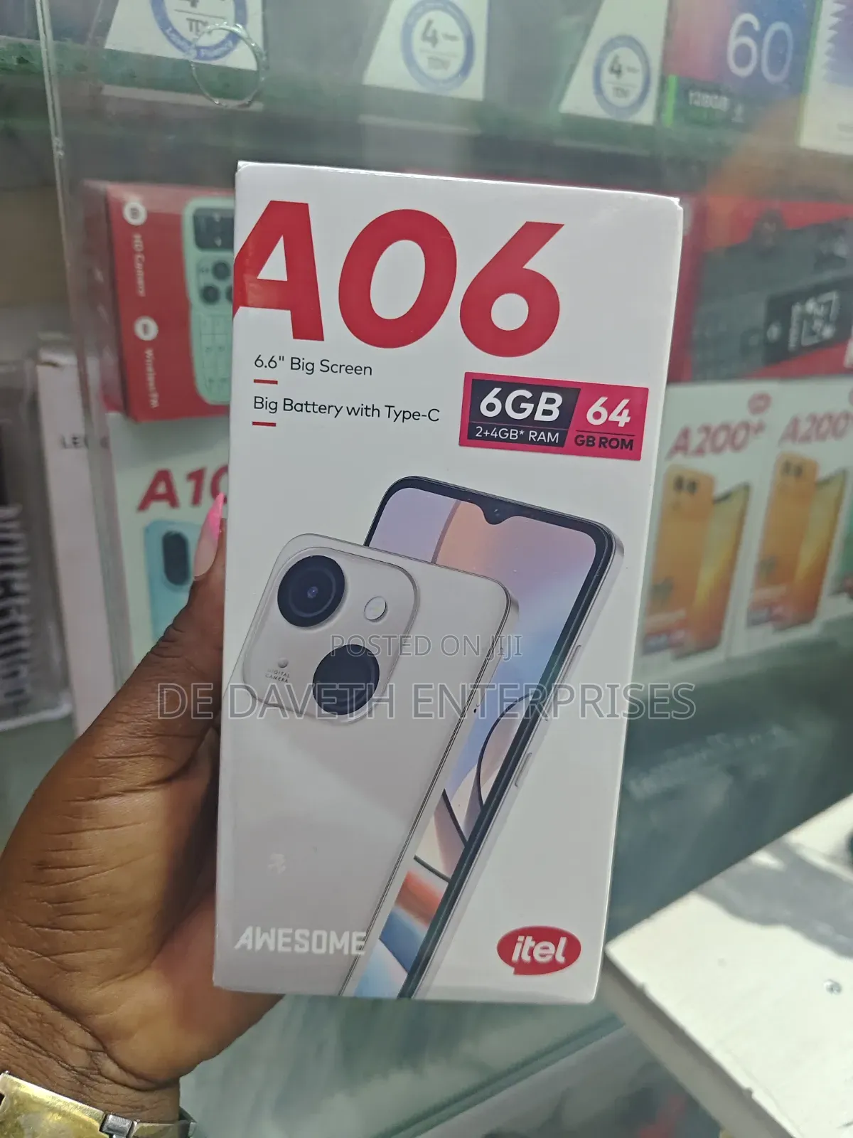 New Itel A06 64 GB