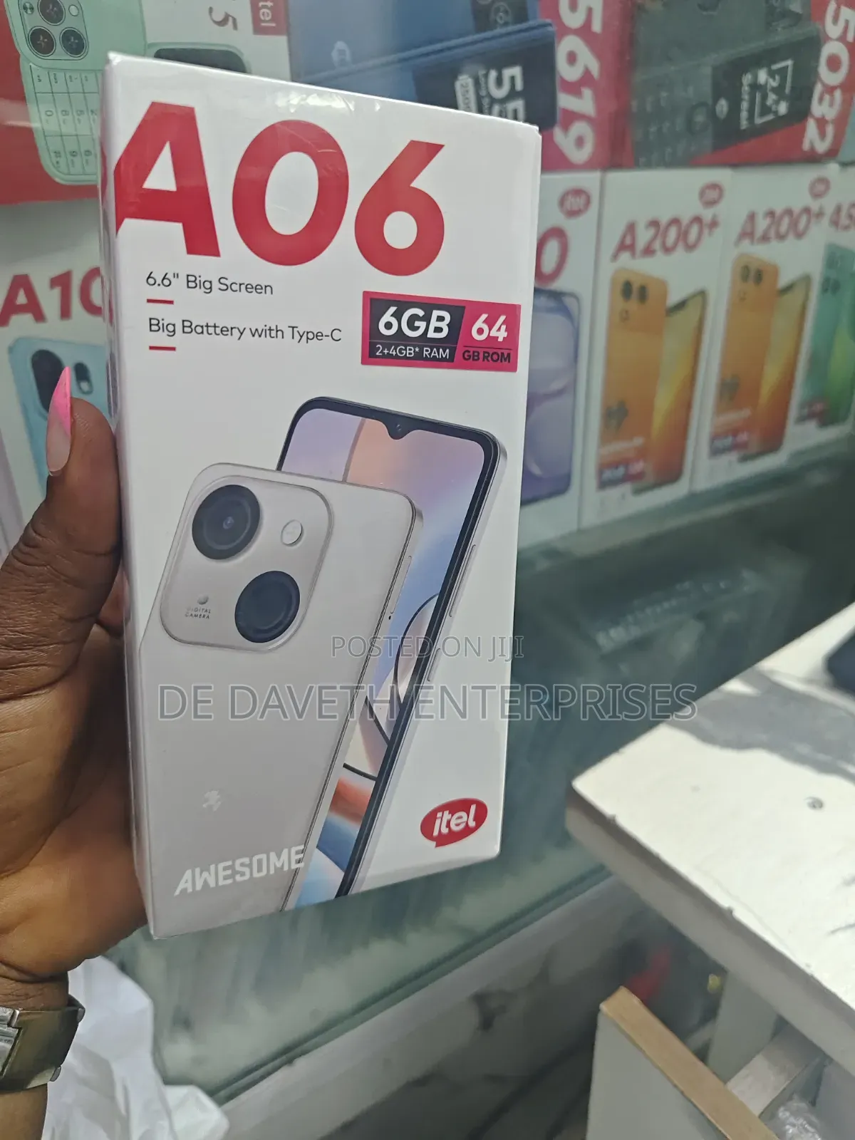 New Itel A06 64 GB