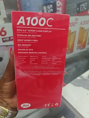 New Itel A100C 128 GB Gold
