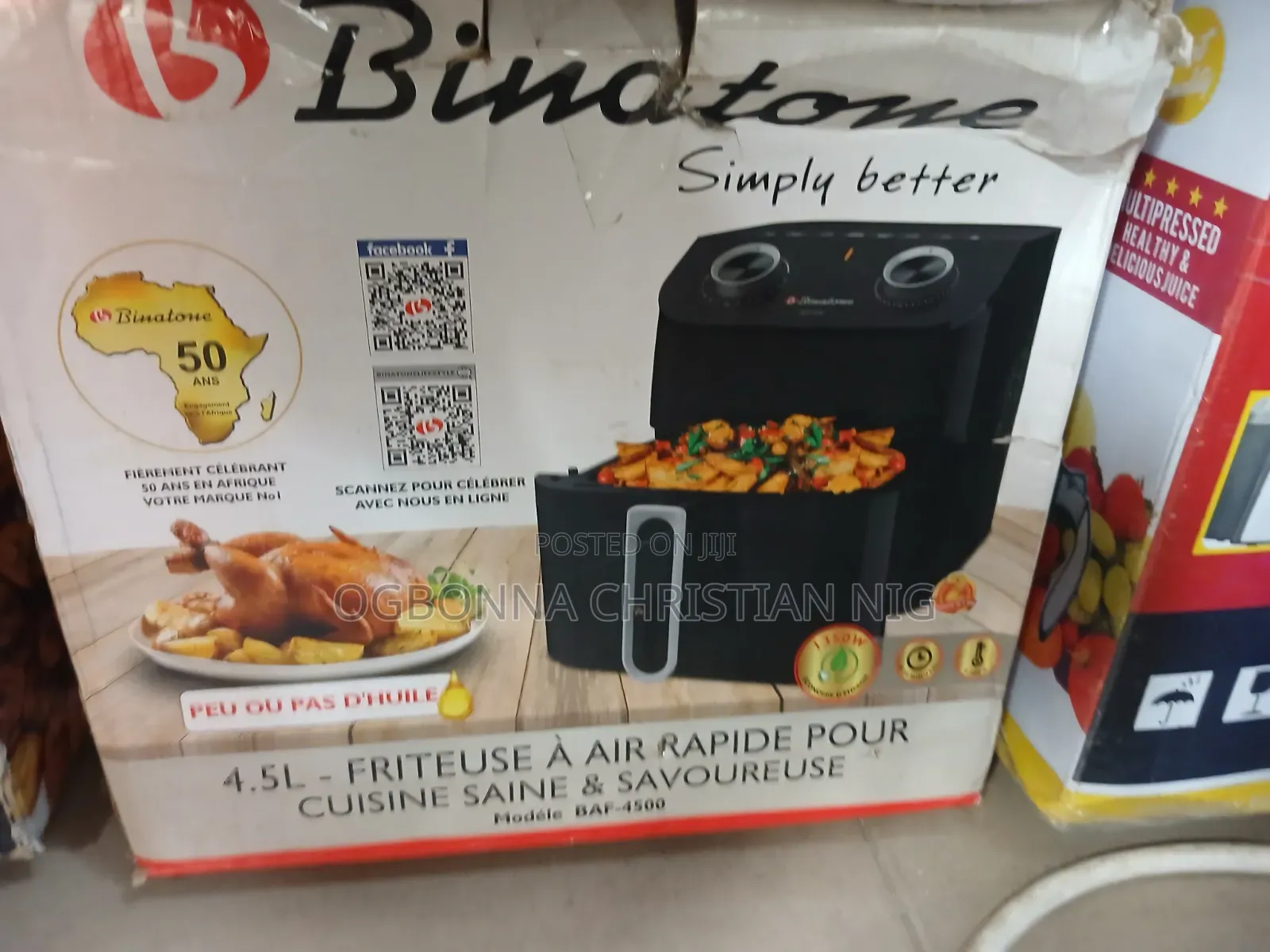 Binatone Air Fryer 4.5L