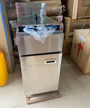 Gas Fryer Standing Double Basket