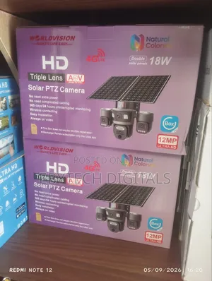 Hd Ubox Tripple Lens Dual Panel PTZ Camera