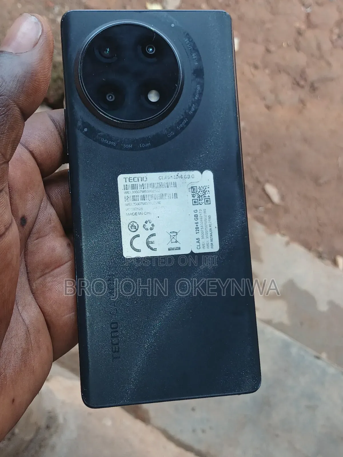 Tecno Camon 30S 128 GB Black