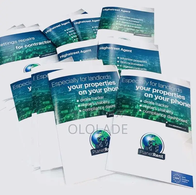 Brochure, Company Brochure