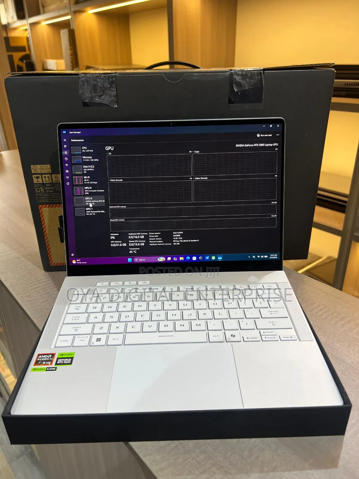 Laptop Asus ROG Zephyrus G14 32GB AMD Ryzen 9 SSD 2T
