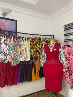 Red Long-Sleeve Floral Shirt — Size 12
