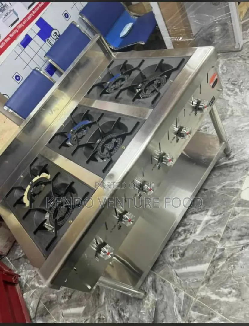 6 Burner Gas Cooker