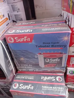 Sunfit Tubular Battery 250ah 12v Available