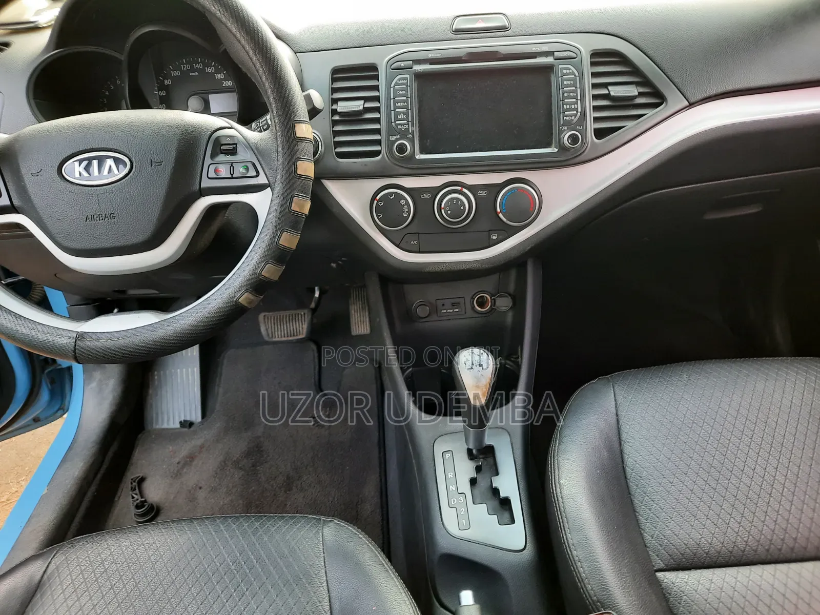 Kia Morning 2012 Blue