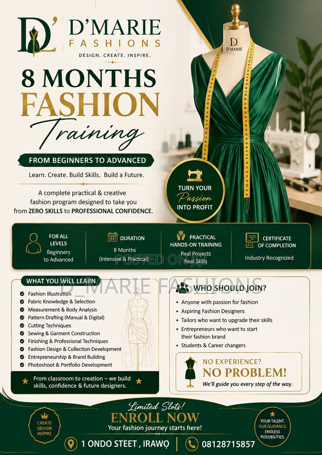 Fashion Design Training