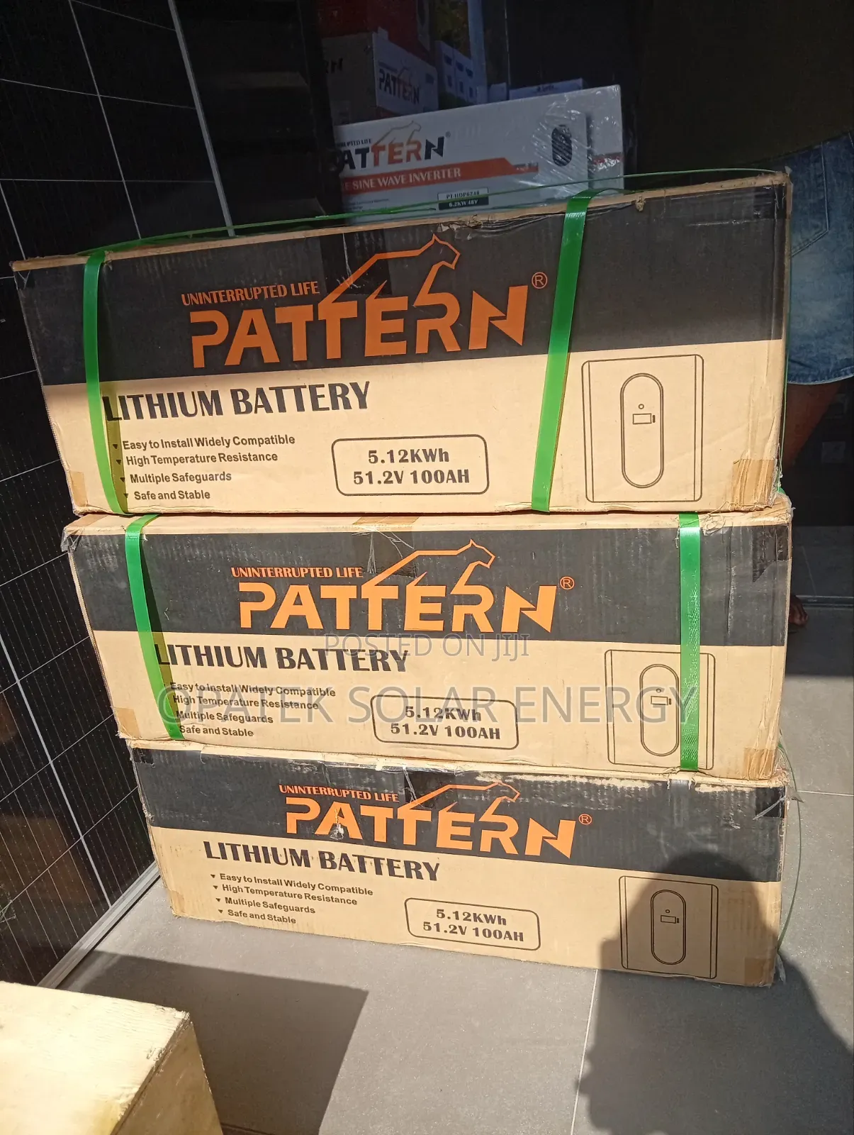 Pattern Lithium Battery 5kwh 48v