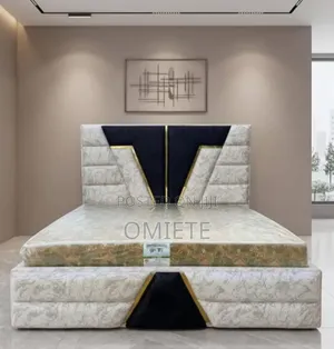 Luxury 6by6 Bedframe and Mattress Available