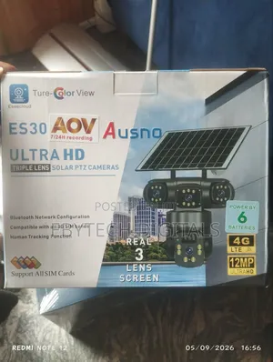 Esee Cloud Es30 Ultra Hd Tripple Lens Solar PTZ